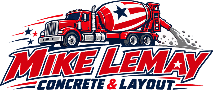 Mike LeMay Concrete & Layout logo